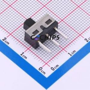 HX SS-12D10L4 Slide Switch SIP-3P,12.7x6.7mm Switch Single Pole Double Throw Rectangle Pin Header PC Pin 12.7mm - Product Image 2