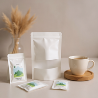 Nueva Bolsa de Fondo Plano de Aluminio y Plástico Reutilizable, Bolsa de Fondo Plano Kraft con Válvula y Cierre, Bolsa de Café de Aluminio