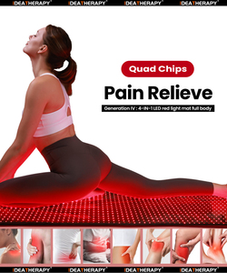 2025 nóng đầy đủ cơ thể liệu pháp ánh sáng đỏ Mat tlb1000 660nm 850nm giảm đau dẫn da làm đẹp ánh sáng đỏ trị liệu Mat Pod logo miễn phí - Product Image 5