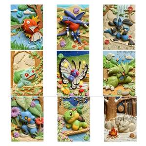 Ms Year Wholesale <span class=keywords><strong>Anime</strong></span> Creative <span class=keywords><strong>Pokemon</strong></span> Embossed Metal Card Products Pikachu Mascot Lunar New Year Collectible Card Gift Blind - Product Image 4