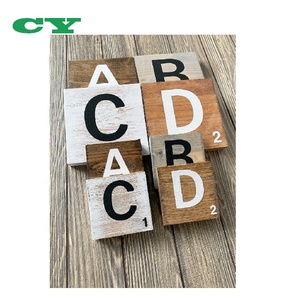 Lettere <span class=keywords><strong>in</strong></span> <span class=keywords><strong>Legno</strong></span> per Decorazione Murale, 4,5 Pollici - Product Image 3