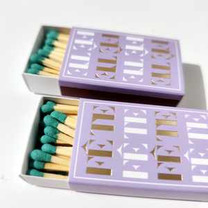 صناديق مباريات مخصصة تنتج مصنع محترف منخفضة موك مخصصة قزحي الألوان ورقة معطرة مباريات طويلة - Product Image 6