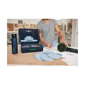 FESTOOL - 578131 Feuille abrasive STF D150/48 GR-Set P Granat (7 pièces). -EAN 4014549439630 ABRASIFS PAPIERS ABRASIFS - Product Image 4