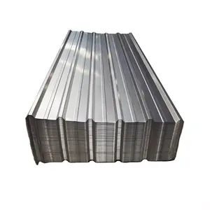 Zink-Metallplatte RAL vorbeschichtete Zink-Dachplatten gewellt heißtauchfarbe beschichtet verzinkte Stahl-Dachplatten Zink