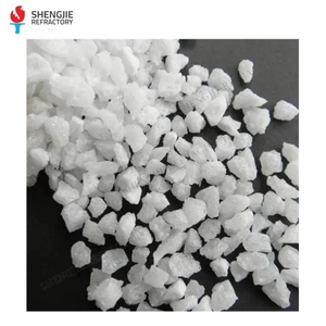 Partícula de corindón blanco de alúmina de alta pureza Material de soldadura de corte de bloque de alta calidad suministrado directamente refractario de China - Product Image 2
