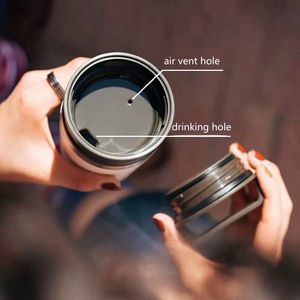Nouvelle Tasse à Café Portable en Acier Inoxydable 304 à Double Paroi 320ml 450ml, Personnalisable avec Logo Gravé au Laser/Sérigraphié/3D/5D – Vente en Gros 2026 Emerit - Product Image 3