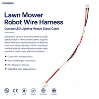 Câble de commande 3 conducteurs pour robot tondeuse à gazon personnalisé, éclairage LED, étanche IP67, faisceau de câblage, signal PWM, pour ordinateur et moto