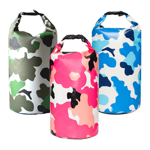 <span class=keywords><strong>Sac</strong></span> à dos d'escalade camouflage avec logo personnalisé 5L 10L 20L Bleu Rose ABS Fermeture Roll-Top Double Bretelles <span class=keywords><strong>Sac</strong></span> étanche IPX6 Toutes saisons - Product Image 5