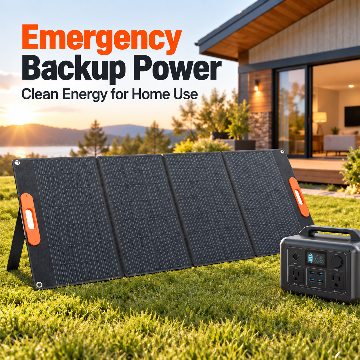 Waterproof <strong>100w</strong> 200w 400w Flexible Portable Folding <strong>Solar</strong> <strong>Panel</strong> Foldable Camping Kit for Generator Power Station