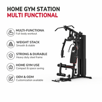 Appareil de musculation multifonctionnel pour la maison avec extension triceps pour salles de sport commerciales, pièces de rechange gratuites SMETA, grossiste d'origine