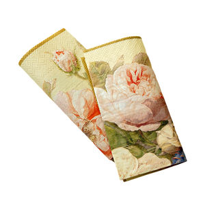 Serviettes <span class=keywords><strong>de</strong></span> <span class=keywords><strong>table</strong></span> personnalisées imprimées <span class=keywords><strong>en</strong></span> jaune avec logo, pour cocktails et dîners, serviettes <span class=keywords><strong>en</strong></span> <span class=keywords><strong>papier</strong></span> imprimées pour fêtes - Product Image 3