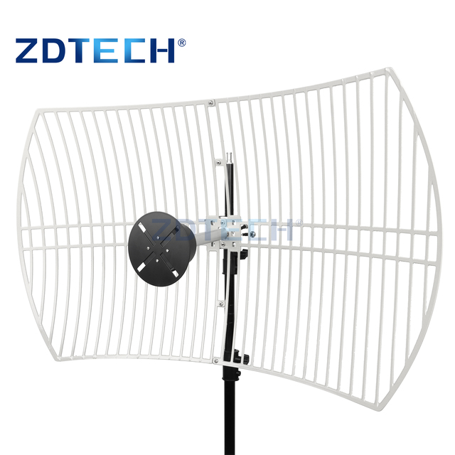 2G 3G 4G 5G Powerful High gain 1700-2700MHz outdoor long range point to point grid directional antenna