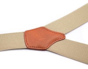 Accessoire de vêtement classique direct d'usine bande élastique solide réglable <span class=keywords><strong>35mm</strong></span> Y dos pantalon bretelles bretelles hommes bretelles avec 3 Clips - Product Image 5