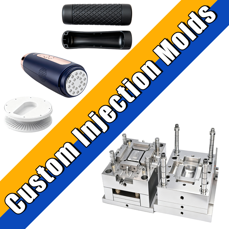 Beauty Tool Casing Injection Molding Service Waterproof Design Plastic Shell Injection Molding Services