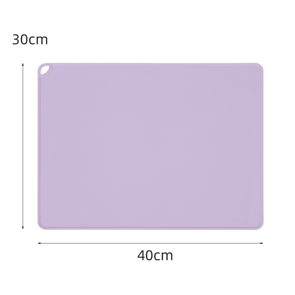 Borde impermeable morado