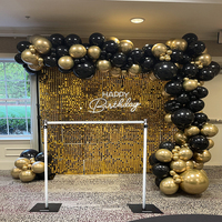 Décorations de mariage : Kits de rideaux de fond de scène et de drapage en velours pour événements et mariages