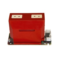 Transformador de 10KV, resina epoxi roja de tamaño pequeño, monofásico, 5-1000A, 0,5, 0, 2000, 0,2 S, 10P20, transformador de corriente usado para interiores