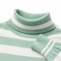 Pull en coton tricoté épais 100 % coton pour femme, style bohème, col rond, manches longues, personnalisable avec logo au dos, service ODM, hiver