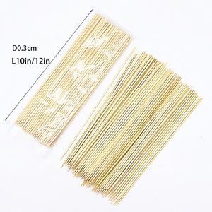 <span class=keywords><strong>Brochetas</strong></span> de Bambú Natural de 10'' y 12'' para Barbacoa, Aperitivos, Frutas, Cócteles, <span class=keywords><strong>Brochetas</strong></span>, Fuente de <span class=keywords><strong>Chocolate</strong></span>, Asados, 100 Unidades por Bolsa - Product Image 1