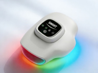 Masajeador de Manos con Calor, 21 Bolsas de Aire, Compresión de Aire, Luz RGB, 3 Modos, Pantalla Táctil, Memoria, CE, FCC, RoHS, para Dedos, Palma y Muñeca, OEM