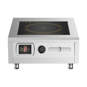 10KW 380V Restaurante comercial Cocinas industriales Estufas de freír redondas chinas Agitar Gran rango de wok de inducción eléctrica - Product Image 6