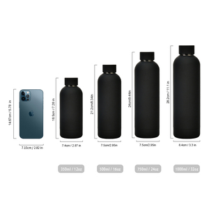 Bình nước nóng cao su 500ml, bình giữ nhiệt chân không tùy chỉnh, bình nước, ấm đun nước dùng để uống, xuất xưởng - Product Image 4