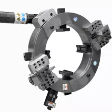 Automatic External <b>Clamp</b> Pipe Beveling Cutting Machine for O.D 50-168 mm Carbon Steel Pipe Used in Power Plant - Product Image 4