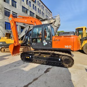 Excavadora Hitachi ZX160 Usada, Potente y Duradera, con Motor, Caja de Cambios y Motor de 16 Toneladas y 90kw de Potencia, Gran Rendimiento - Product Image 3