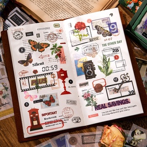 100 PET Box Stickers de Hot Anime Eslitehot From the Hot Poem of Thingshot Series Plant Ins Style Planner Decoración - Product Image 3