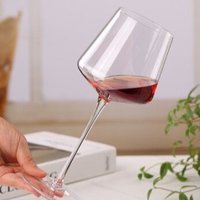 Gobelets à vin à pied en plastique transparent de luxe personnalisés, modernes, 200 ml, compatibles lave-vaisselle, pour déguster du vin rouge, blanc ou cabernet