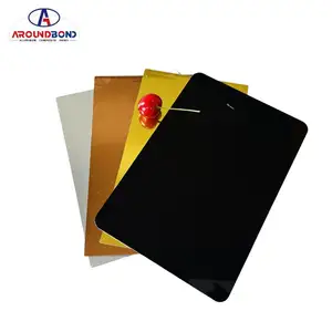 Trung Quốc Nhà máy trực tiếp giá thấp vàng gương tường và trần trang trí nhôm Composite Panels đối với xuất khẩu