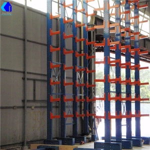 Jracking Supports de stockage verticaux industriels robustes Rayonnage en porte-à-faux en acier robuste pour le stockage de matériaux en entrepôt - Product Image 3