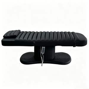 Luxury Black Beauty Shop Salon Facial Spa <b>Bed</b> 3 Motors Electric Cosmetic Eyelash Massage Table <b>Bed</b> Massage Table Salon Lash <b>Bed</b> - Product Image 5