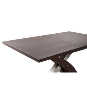 Tavolo da Pranzo Allungabile in Acciaio e MDF 160x90x77cm 220cm - Product Image 6