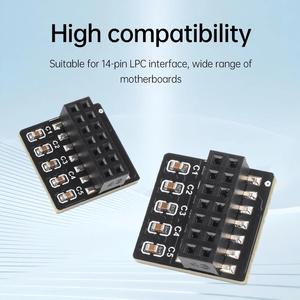 Tpm2.0 mô-đun bảo mật 14 pin LPC H mô-đun bảo mật mã hóa dữ liệu hỗ trợ AES RSA - Product Image 5