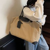 Sac de voyage en nylon froissé léger et résistant à l'eau, unisexe, multi-positions, transformable en sac bandoulière