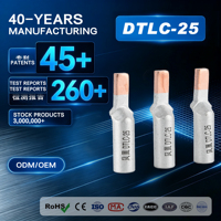 Borne de connexion à transição cuivre-aluminium DTLC-25