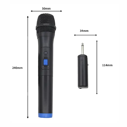 Không dây Microphone UHF các nhà sản xuất có thể sạc lại không dây mic chuyên nghiệp cầm tay chất lượng tốt nhất