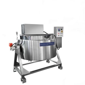 Bouilloire à double paroi industrielle en acier inoxydable 100L- 600L avec agitateur <span class=keywords><strong>Marmite</strong></span> à vapeur électrique automatique commerciale avec mélangeur - Product Image 6