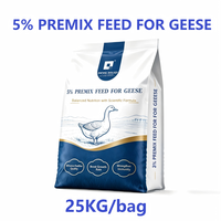 Prémélange à 5 % pour Oies - Complément Alimentaire Nutritionnel Complet avec Vitamines Essentielles et Acides Aminés pour Oies d'Élevage Commercial