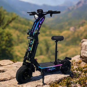 Envío Rápido desde EE. UU., Scooter Eléctrico para Adultos de 13 Pulgadas con Neumáticos Todoterreno, Geofought G14, 10000W, Motor Dual, 72V 35Ah, Configuración por Aplicación - Product Image 1