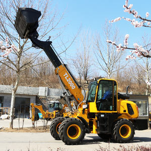 1.5ton TL1500 teleskopik roda Mini pemuat <span class=keywords><strong>Handler</strong></span> 4WD Boom pemuat ember lampiran depan mesin pemuat komponen inti pompa - Product Image 3