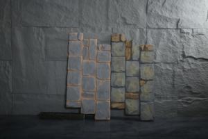 Losa Grande de Piedra <span class=keywords><strong>Caliza</strong></span> Triturada Pu Fortress, Tipo Ladrillo para Muros Exteriores Culturales, para Paisajismo de Patios Exteriores, Piedras para Muros de Castillo - Product Image 3