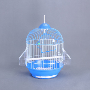 <span class=keywords><strong>Cage</strong></span> à oiseaux de style moderne <span class=keywords><strong>Cage</strong></span> d'élevage de perroquet suspendue décorative motif rouge solide pour petits animaux de taille moyenne - Product Image 2