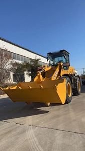 शान्ली कुशल 4x4 विध्वंस मिनी फ्रंट लोडर व्हील लोडर वीइचाई इंजन उच्च लोड क्षण कम कीमत 5 टन रेटेड लोड 44.7kw - Product Image 3