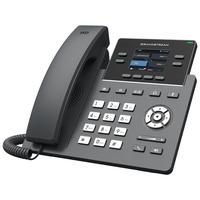 Teléfono IP Gigabit PoE Grandstream GRP2612G, 4 Líneas SIP, Pantalla LCD a Color de 2.4 Pulgadas, Audio HD, Teléfono de Escritorio VoIP Empresarial, LAN Dual de 10/100/1000M