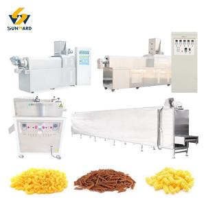 Ligne de production de pâtes Stelline Star haute capacité, technologie d'extrusion à vis unique pour les formes de pâtes soupes, machines - Product Image 1