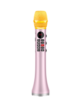 LCJ L-699 20W Microphone dynamique professionnel mini pour téléphone portable avec fonction d'enregistrement