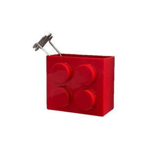 Boîte de rangement magnétique carrée en plastique, organisateur de réfrigérateur mural, solution de rangement de cuisine, couleur unie, 360G - Product Image 3