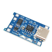 I-SMART Módulo Cargador de Batería de Litio Li-ion 18650 TP4056 5V 1A USB Tipo C con Protección y Funciones Duales